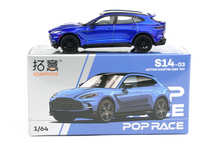 Load image into Gallery viewer, Poprace 1:64 Blue DBX 707 SUV Sports Model Diecast Metal Car New