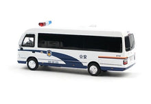 Load image into Gallery viewer, XCARTOYS 1:64 Police Coaster Gen.3 Van Mini Bus Model Diecast Metal Car New