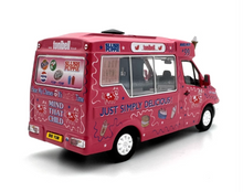 Load image into Gallery viewer, OXFORD 1:43 Pink Benz Ice Cream Cart Van Truck Classic Model Diecast Metal Car New