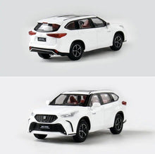 Load image into Gallery viewer, JKM 1:64 White Crown Kluger City SUV Hybrid Sports Model Metal Diecast Car New