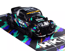 Load image into Gallery viewer, TM 1:64 Black VW HKS RWB Beetle Classic Sports Model Diecast Metal Car New Collection