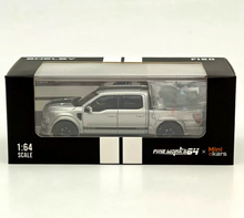 Load image into Gallery viewer, FW 1:64 Silver F150 V8 Pickup Truck Sports Model Diecast Metal Car New Collection