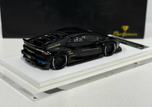Load image into Gallery viewer, Onemodel 1:64 Black LP610 Huracan LB Sports Model Diecast Resin Car New Collection