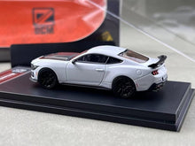 Load image into Gallery viewer, DCM 1:64 White Mustang Dark Horse Coupe Sports Model Diecast Metal Car New Collection