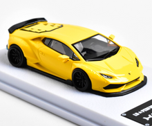 Load image into Gallery viewer, MJ 1:64 Yellow LP610 Huracan Sports Model Diecast Resin Car New Collection