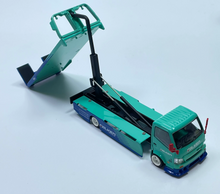 Load image into Gallery viewer, CC 1:64 Blue H300 Tow Flatbed Trailer Truck Model Diecast Metal Car New Collection