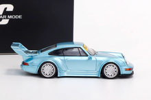 Load image into Gallery viewer, TPC 1:64 Ice Blue RWB 964 Classic Racing Sports Model Diecast Metal Car New Collection