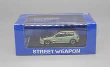 Load image into Gallery viewer, SW 1:64 JDM Green EG6 Civic R Hatchback Sports Model Diecast Metal Car New