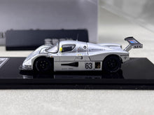 Load image into Gallery viewer, YS 1:64 Silver C9 #63 Racing Sports Model Diecast Metal Car New Collection