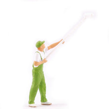 Load image into Gallery viewer, 1:64 Painted Figure Mini Model Miniature Resin Diorama Painter Worker Graffiti