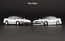 Load image into Gallery viewer, BM 1:64 JDM White S13 Silvia Racing Sports Model Diecast Metal Alloy Car New