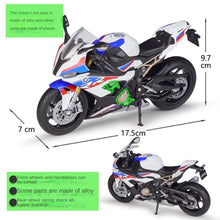 Load image into Gallery viewer, WELLY 1:12 2021 S1000RR Heavy Sports Racing Model Diecast Metal Motorcycle