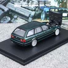 Load image into Gallery viewer, Mortal 1:64 Green E34 Touring Alpina B10 Wagon Sports Model Diecast Metal Car