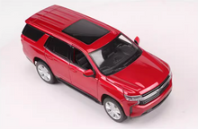 Load image into Gallery viewer, Maisto 1:26 Red 2021 Chevrolet Tahoe Full Size SUV Model Diecast Metal Car