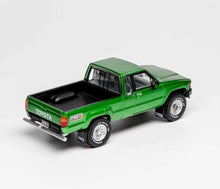 Load image into Gallery viewer, GCD 1:64 1985 Green Hilux Xtra Cab Pickup Truck Model Diecast Metal Car New Collection