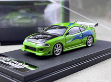 Load image into Gallery viewer, FS 1:64 FNS Green Eclipse D30 Coupe Sports Model Diecast Metal Car New Collection
