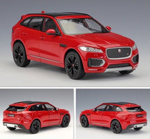 Load image into Gallery viewer, WELLY 1:24 F Pace City SUV Sports Model Diecast Metal Car Display
