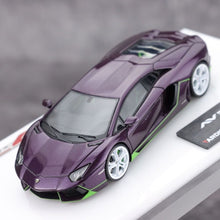 Load image into Gallery viewer, Tardis 1:64 Purple Aventador LP700-4 Sports Model Diecast Resin Car New Collection