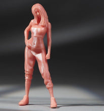 Load image into Gallery viewer, 1:64 Painted Unpainted Figure Model Miniature Resin Diorama Sand Cool Hot Girl