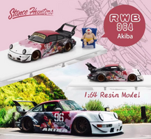 Load image into Gallery viewer, SH 1:64 Akiba 964 911 RWB Widebody Figure Sports Model Diecast Resin Car New