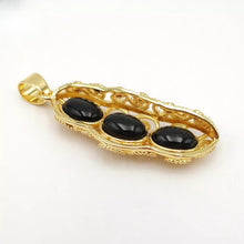 Load image into Gallery viewer, Nature Jade Lucky Beans Pendant Necklace Gift For Woman Jewelry charm Blessing A