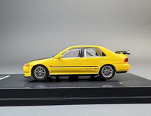 Load image into Gallery viewer, Hobby 1:64 Yellow Civic Ferio Sir EG9 Sedan Sports Model Diecast Metal Car New Collection
