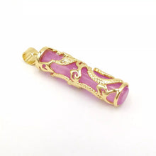 Load image into Gallery viewer, Nature Jade Phoenix Pendant Necklace Gift Jewelry charm Blessing Lucky Fortune g