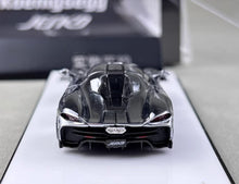 Load image into Gallery viewer, HKM 1:64 Plating Silver Jesko Absolut Racing Sport Model Diecast Metal Car New Collection