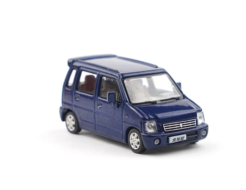 XCARTOYS 1 64 JDM Blue Suzuki Wagon R Hatchback Sports Model Toy