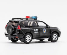 Load image into Gallery viewer, GCD 1:64 Police Land Cruiser LC150 Prado ORV SUV Model Diecast Metal Car New