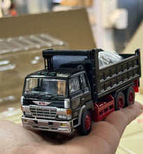 Load image into Gallery viewer, DBGT 1:64 Black HINO Super Dolphin Dump Truck Model Diecast Metal Car New Collection