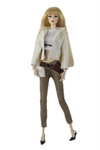 Load image into Gallery viewer, Barbie Doll Clothing 11.5&quot; Girl Wear Fashion Outfits 1/6 Leather Jacket Top Pants
