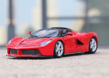 Load image into Gallery viewer, Bburago 1:24 Red Laferrari Aperta Racing Sports Model Toy Diecast Metal Car