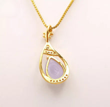 Load image into Gallery viewer, Nature Jade Pipa Pendant Necklace Gift Jewelry charm Blessing Lucky Fortune New