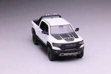 Load image into Gallery viewer, 1:64 596 White Ram 1500 TRX Pickup Truck Sports Model Diecast Metal Car New Collection