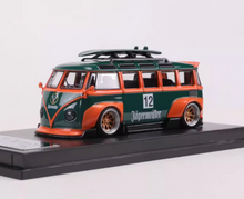 Load image into Gallery viewer, LF 1:64 VW T1 Mini Van Camper #12 RWB Kombi Sport Model Diecast Metal Car New