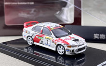 Load image into Gallery viewer, MH 1:64 Rally Lancer Evolution EVO IV GSR #1 Sport Model Diecast Metal Car New Collection
