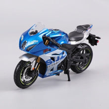 Load image into Gallery viewer, Bburago 1:18 2021 GSX R1000 R Racing Sports Model Diecast Metal Motorcycle