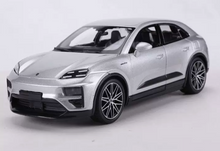 Load image into Gallery viewer, Bburago 1:24 Silver Macan Electric EV Sports Open Model Diecast Metal Car New Collection