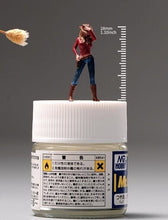 Load image into Gallery viewer, 1:64 Painted Unpainted Figure Model Miniature Resin Diorama Sand Cow Girl Horse New