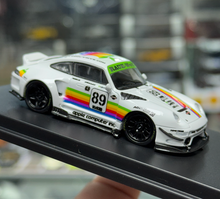 Load image into Gallery viewer, DCM 1:64 White RWB 993 Apple #89 Sports Model Diecast Metal Car New Collection