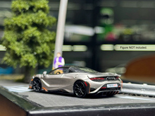 Load image into Gallery viewer, CM 1:64 Silver 765LT Racing Sports Model Diecast Metal Car New Collection