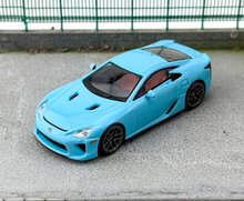 Load image into Gallery viewer, CM 1:64 Blue LFA Hatchback Racing Sports Model Diecast Metal Car New Collection