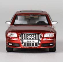 Load image into Gallery viewer, JKM 1:64 Red S8 Sedan Sports Model Diecast Metal Car New Collection