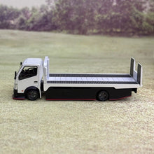 Load image into Gallery viewer, MT 1:64 White H300 Flatbed Tow Truck Custom Model Diecast Metal Car New