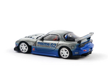 Load image into Gallery viewer, Poprace 1:64 Gray RX7 FD RE Widebody Sports Model Diecast Metal Car New Collection