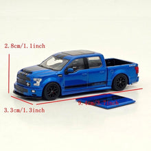 Load image into Gallery viewer, Funny 1:64 Blue F150 Shelby Pickup Sport Truck Model Diecast Metal Car New Collection