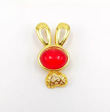 Load image into Gallery viewer, Nature Jade Cute Bunny Pendant Necklace Gift Jewelry charm Blessing Lucky New a