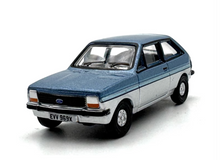 Load image into Gallery viewer, OXFORD 1:76 Blue Fiesta MK I Hatchback Sports Classic Model Diecast Metal Car New