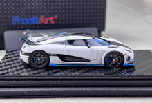 Load image into Gallery viewer, FA 1:64 White Agera RS1 Super Racing Sports Model Diecast Resin Car New Collection